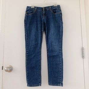 JECCI FIVE MID RISE SKINNY WOMEN'S JEANS Size L